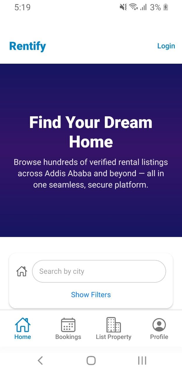 Rentify Mobile