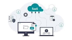 SaaS workflow illustration